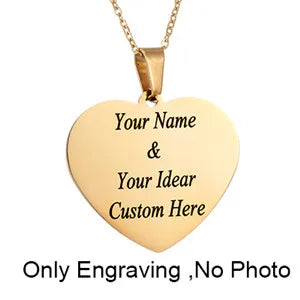Personalized Photo & Name Necklace