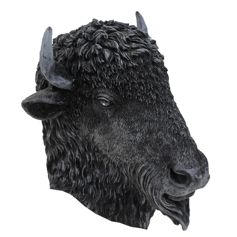 Adult Full-Head Latex Animal Mask, Goat, Sheep or Antelope