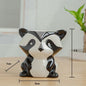 Nordic Ceramic Animal Mini Planters - Zebra, Sheep & Cow Head Succulent and Bonsai Pots for Home Decor