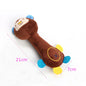 Durable Plush Squeaky Dog Chew Toy for Small Dogs, Animal Shape Puppy Toy for Chihuahua Yorkie Bichon