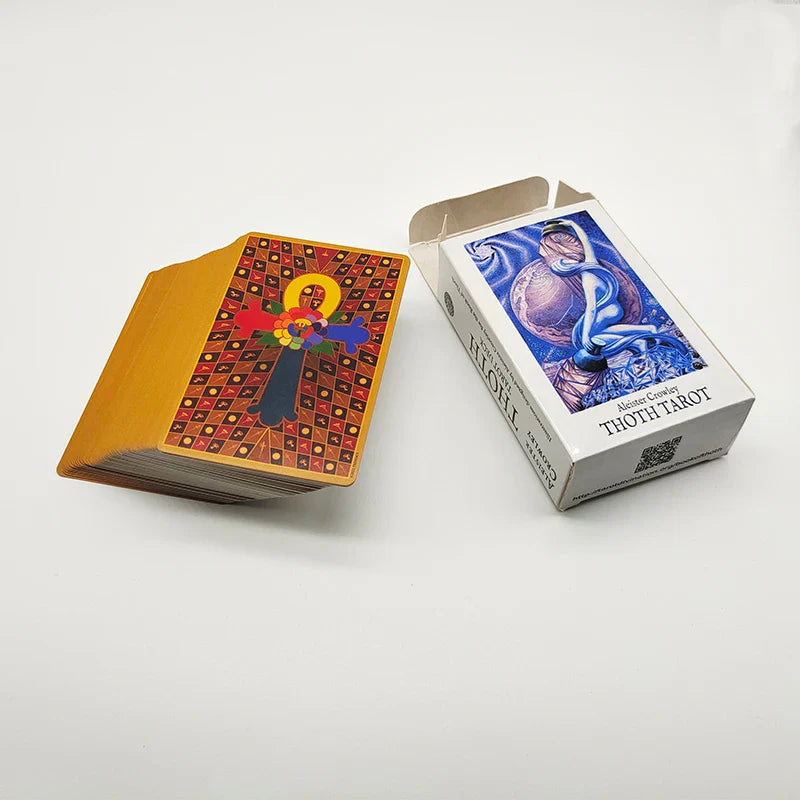 Aleister Crowley Luxe 80 Predictive Cards The Great THOTH Divination Tarot Cards