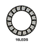 WS2812B RGB LED Pixel Ring - Individually Addressable 8/16/24/35/45-LED DC 5V
