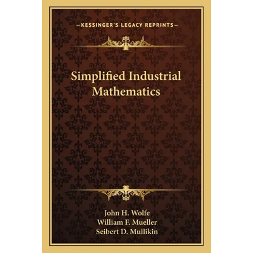 Simplified Industrial Mathematics - Paperback