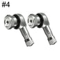 2-Pack 90° Aluminum Motorcycle Tubeless Valve Stem Caps — 11.3mm (0.45in) Fit