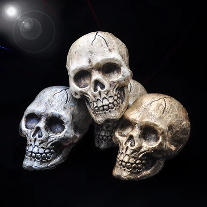 Plastic Skull Hanging Ornament, 9 x 14 x 10cm