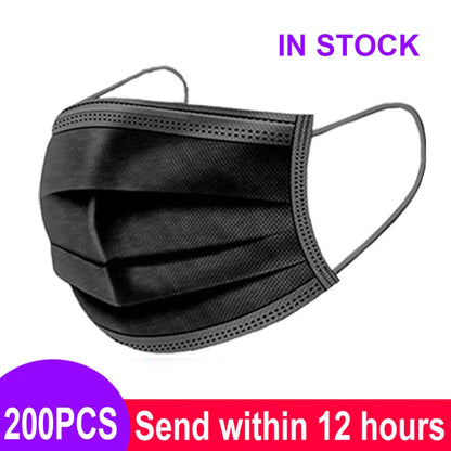 3-Layer Disposable Mouth Mask – Anti-Dust Face Mask with Ear Loops