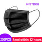 3-Layer Disposable Mouth Mask – Anti-Dust Face Mask with Ear Loops