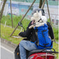 Breathable Dog Carrier Backpack for Travel, Hiking & Motorcycle – Mesh Pet Backpack