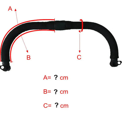 PU Leather Stroller Handle Covers & Bumper Sleeve