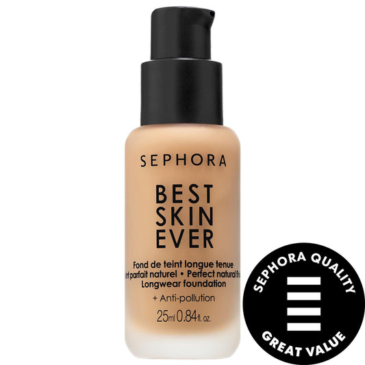 Best Skin Ever Liquid Foundation - Natural Finish, Hydrating & Anti-Pollution Makeup for Flawless Coverage