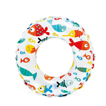Intex Kids Inflatable Swim Ring - 24" Children's Pool Float for Safe Swimming Fun, Ages 3-6