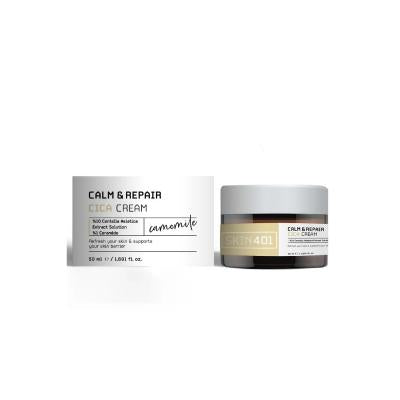Skin401 Calm Repair Cica Cream - Soothing Face Cream for Sensitive Skin, Redness Relief & Skin Barrier Repair - Vegan & Cruelty-Free, 50ml