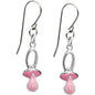 Light Pink Pacifier Earrings