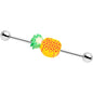 Handcrafted Pina Colada Pineapple Industrial Barbell 36mm