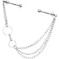 Handmade Twin Circle Chain Double Industrial Barbell