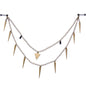 Handcrafted Warrior Drop Nipple Chain Created with Crystal