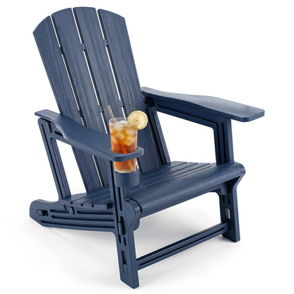 HDPE Adirondack Chair with Realistic Wood Grain