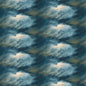 Blue Coastal Guardians Stormy Sky 43"/44" Fabric Per Yard