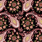118" Candlelight & Romance Paisley Cotton Wideback Fabric Per Yard