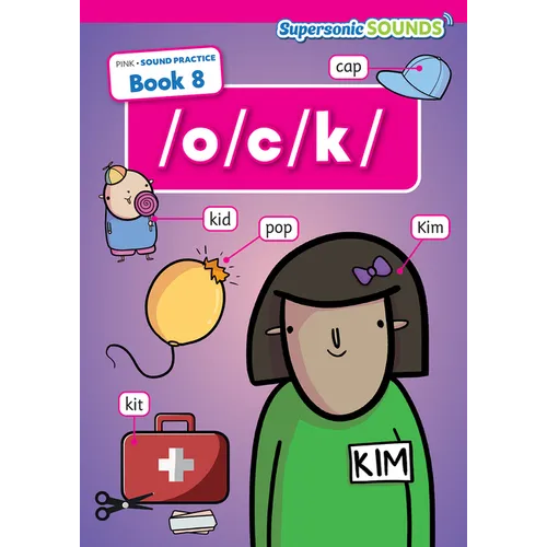 Pink Sound Practice Book 8 /O/C/K - Paperback