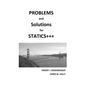 PROBLEMS and SOLUTIONS for STATICS+++ - Paperback