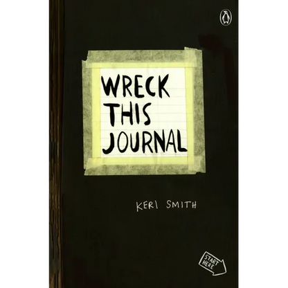 Wreck This Journal (Black) Expanded Edition - Paperback