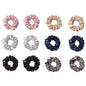 Slip Silk Mini Scrunchie Set - 12-Piece: Anti-Crease, Anti-Breakage Hair Ties for Gentle, Luxurious Hold & Damage Prevention