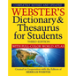 Webster's Dictionary & Thesaurus for Students with Full-Color World Atlas, Third Edition - Paperback