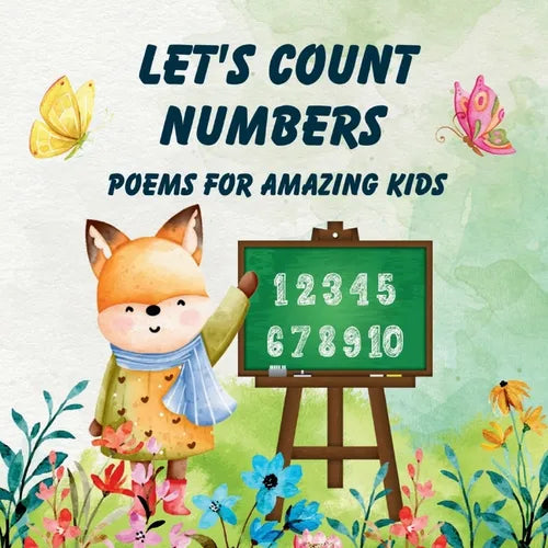 Let's count numbers: Poems for amazing kids, Counting Picture Book for Toddlers Numbers 1-10 - Paperback