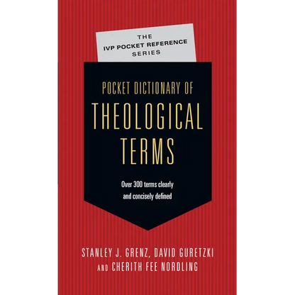 Pocket Dictionary of Theological Terms - Paperback