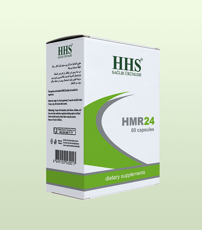 HHS HMR 24 – Natural Herbal Supplement | 60 Capsules | Daily Wellness Support