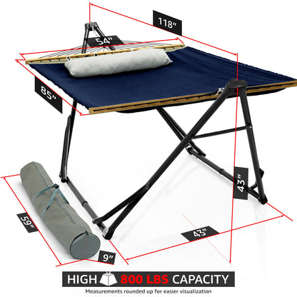 Tranquillo Unity Canvas Hammock Stand for Ultimate Relaxation