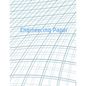 Engineering Paper: Quad Rule graph paper,8.5 x 11 (5x5 graph paper) 100 pages - Paperback