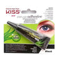 Kiss Black Eyelash Adhesive: 16-Hour Hold, Aloe Vera Infused - Long-Lasting False Eyelash Glue for Sensitive Eyes