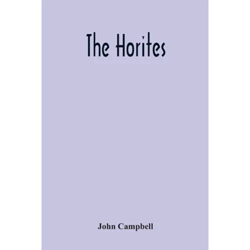 The Horites - Paperback