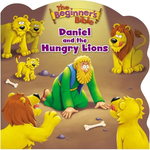 The Beginner's Bible Daniel and the Hungry Lions - Board Book