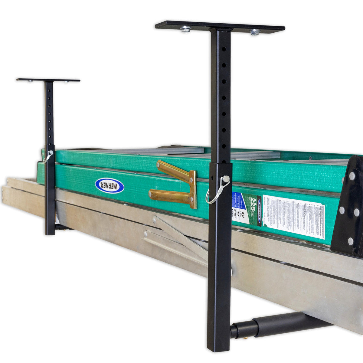 Hi-Port 2 | Adjustable Ceiling Storage Rack | Single | Holds 75 lbs