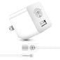 2.4A Wall Charger w MFi Lightning 4ft Cable