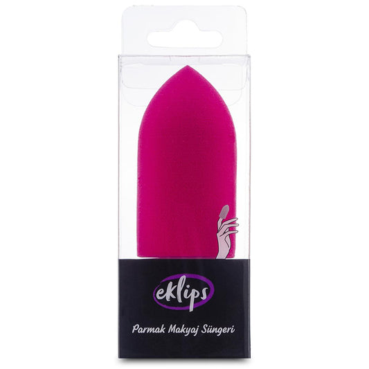 Eklips Finger Makeup Sponge: Precise Liquid & Compact Application, Achieve Flawless Blending with This Ergonomic Makeup Applicator