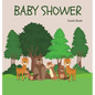 Woodland Baby Shower Guest Book (Hardcover): Baby shower guest book, celebrations decor, memory book, baby shower guest book, celebration message log - Hardcover