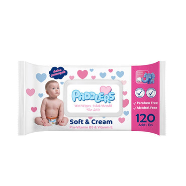 Paddlers Baby Wet Wipes - Soft, Gentle, and Convenient Hygiene for Infants - 120 Packs of 12