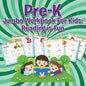Pre-K Jumbo Workbook For Kids: Reading is Fun - Paperback