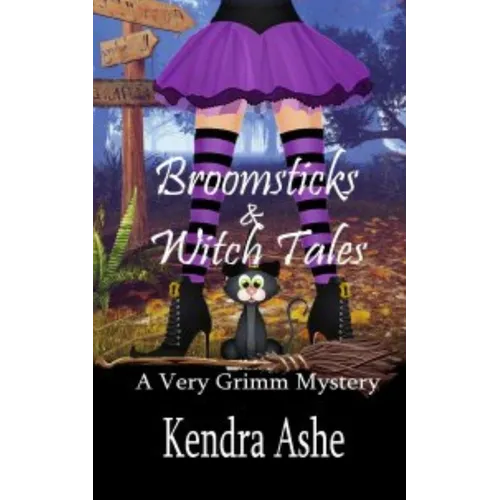 Broomsticks & Witch Tales: A Cozy Mystery Fairy Tale - Paperback