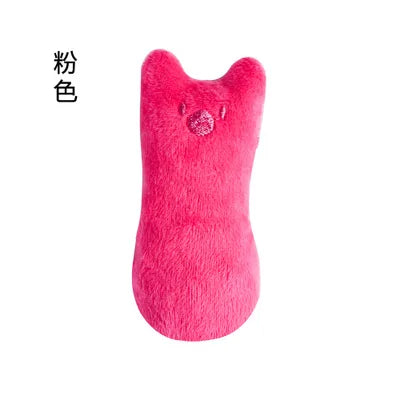 Catnip Teeth-Grinding Plush Toy - Interactive Chew & Vocal Toy for Cats & Kittens
