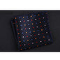 Men's Polyester Pocket Square Handkerchief Polka Dot Striped Floral Print 9 x 9 in (23 x 23 cm)