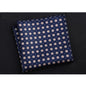 Men's Polyester Pocket Square Handkerchief Polka Dot Striped Floral Print 9 x 9 in (23 x 23 cm)