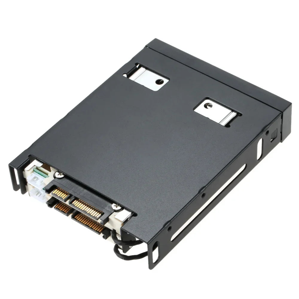 Dual Bay 2.5" Inch SATA III Hard Drive HDD & SSD Tray Caddy Internal Mobile Rack Enclosure Docking Station Hot Swap for desktop