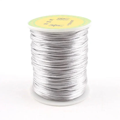 Satin Silk Nylon Cord for Baby Teether DIY Accessories