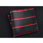 Men's Polyester Pocket Square Handkerchief Polka Dot Striped Floral Print 9 x 9 in (23 x 23 cm)