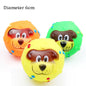 1-Pack Squeaky Dog Ball Toy 6 cm (2.36 in) Rubber Chew Toy for Small Dogs and Puppies